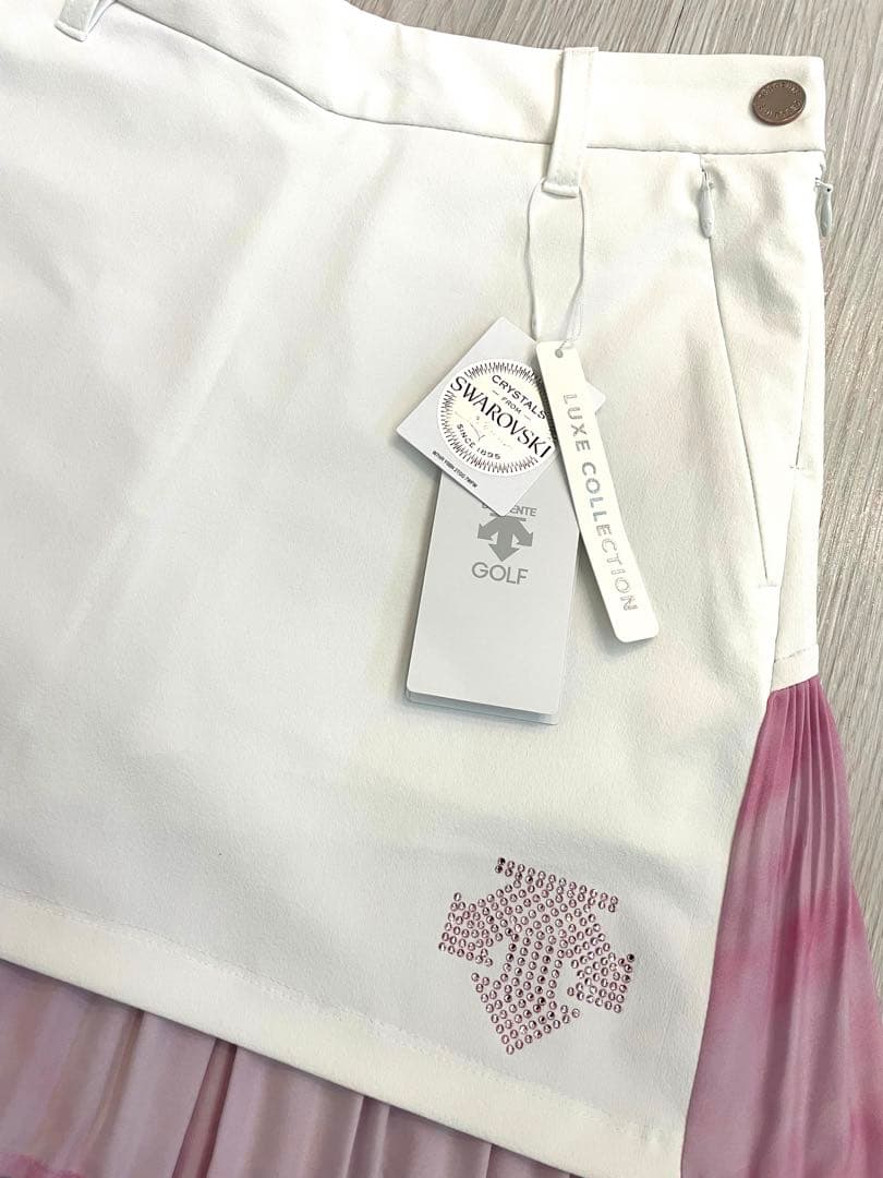☆DESCENTE デサントゴルフ スワロフスキー スカート☆