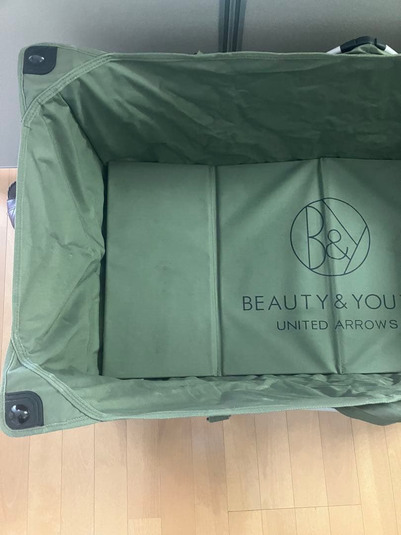 BEAUTY&YOUTH別注　コールマン　アウトドアワゴン　オリーブ　ミリタリー