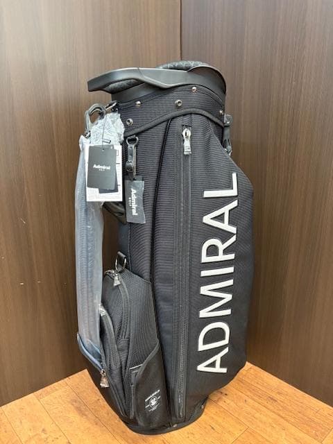 アドミラル ギガホールド スタンドキャディバッグ 黒 新品