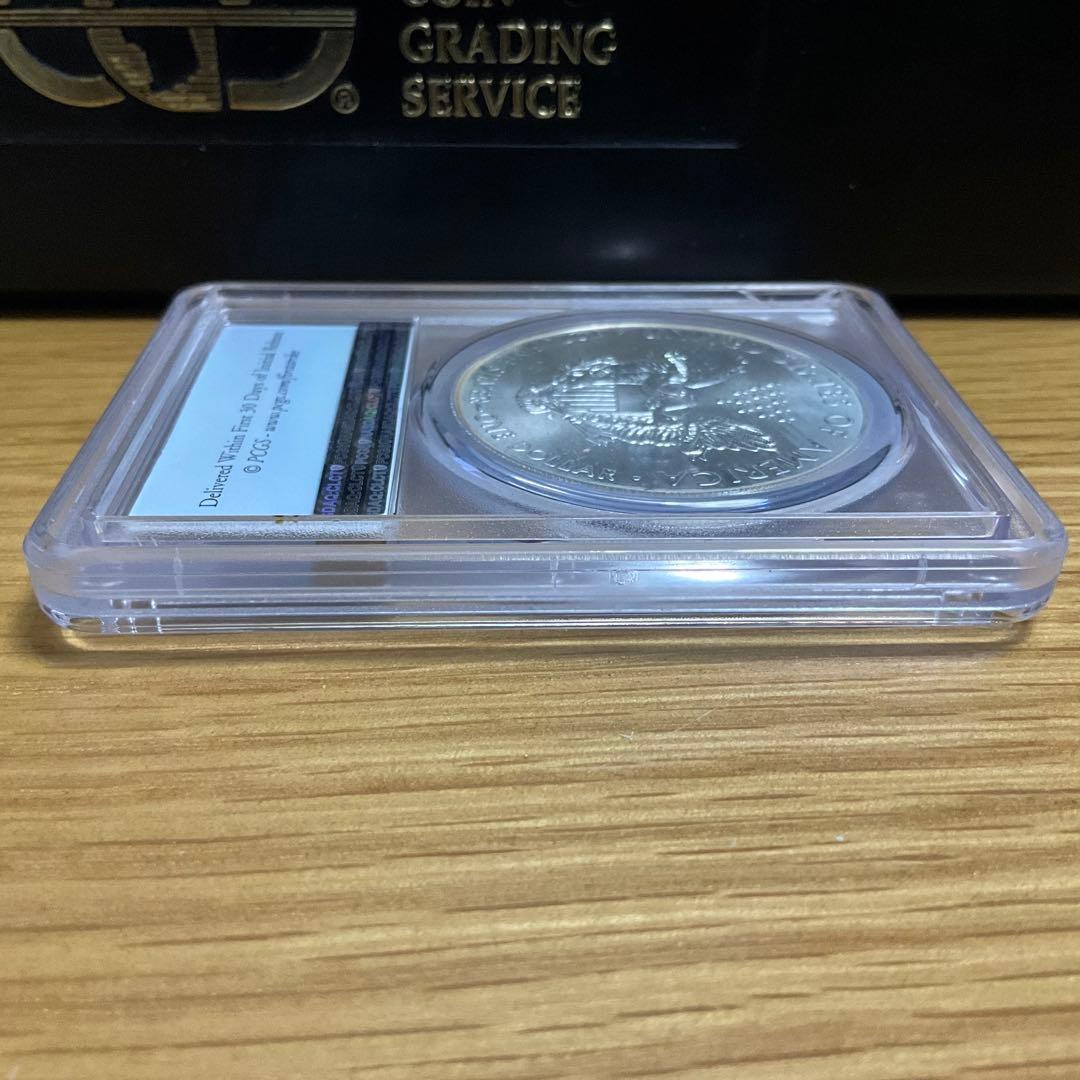 【新品】Silver Eagleイーグル銀貨2016 PCGS MS70 30年