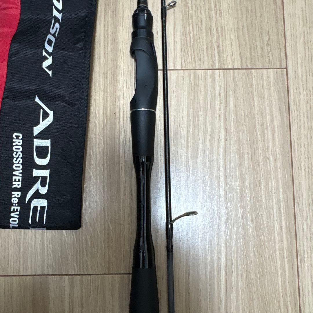 POISON ADRENA バスロッド266L ツーピース　アドレナ　スピニング