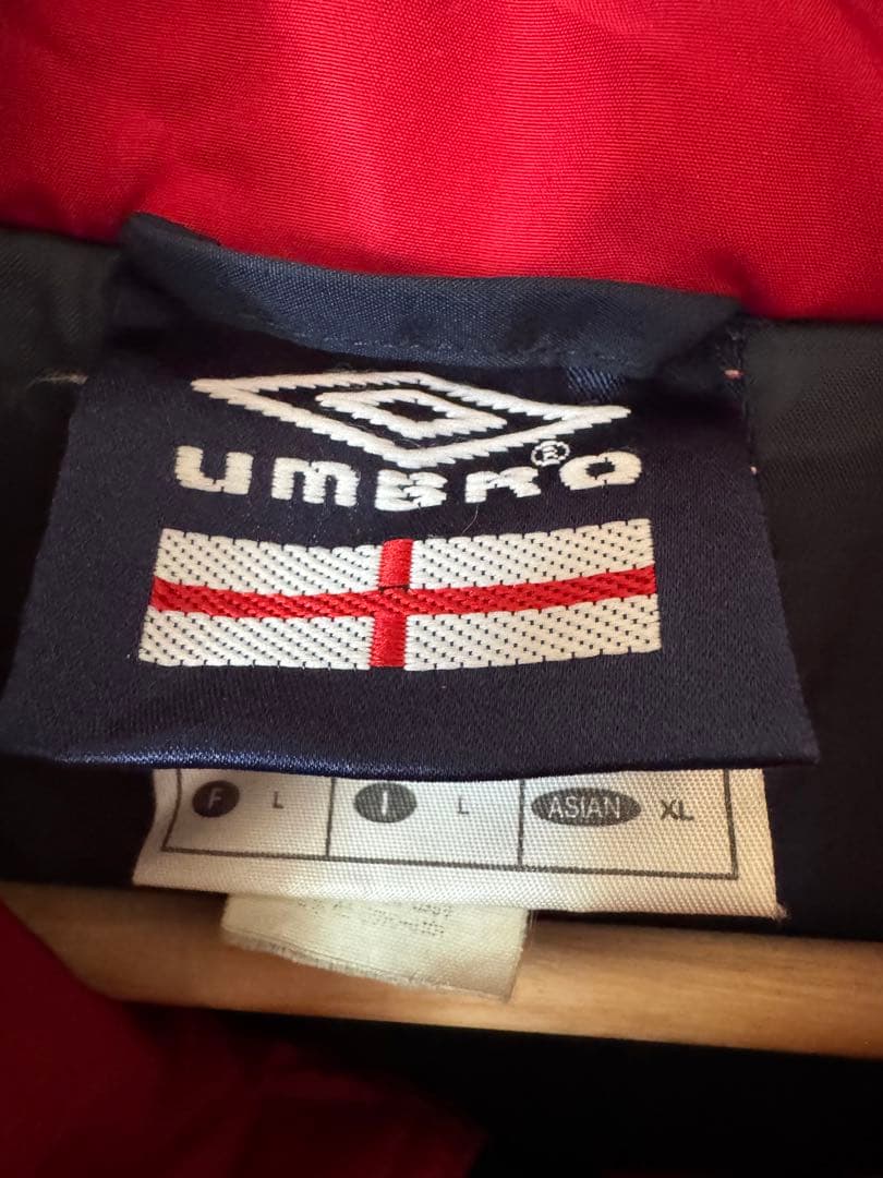 希少　美品　90s UMBRO アンブロ　イングランド代表　トラックジャケット
