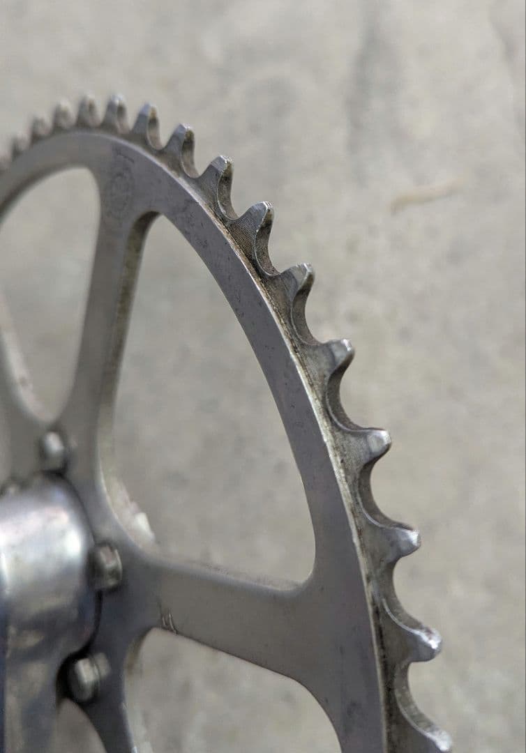 レア ヴィンテージ TA トラック ピスト クランクセット