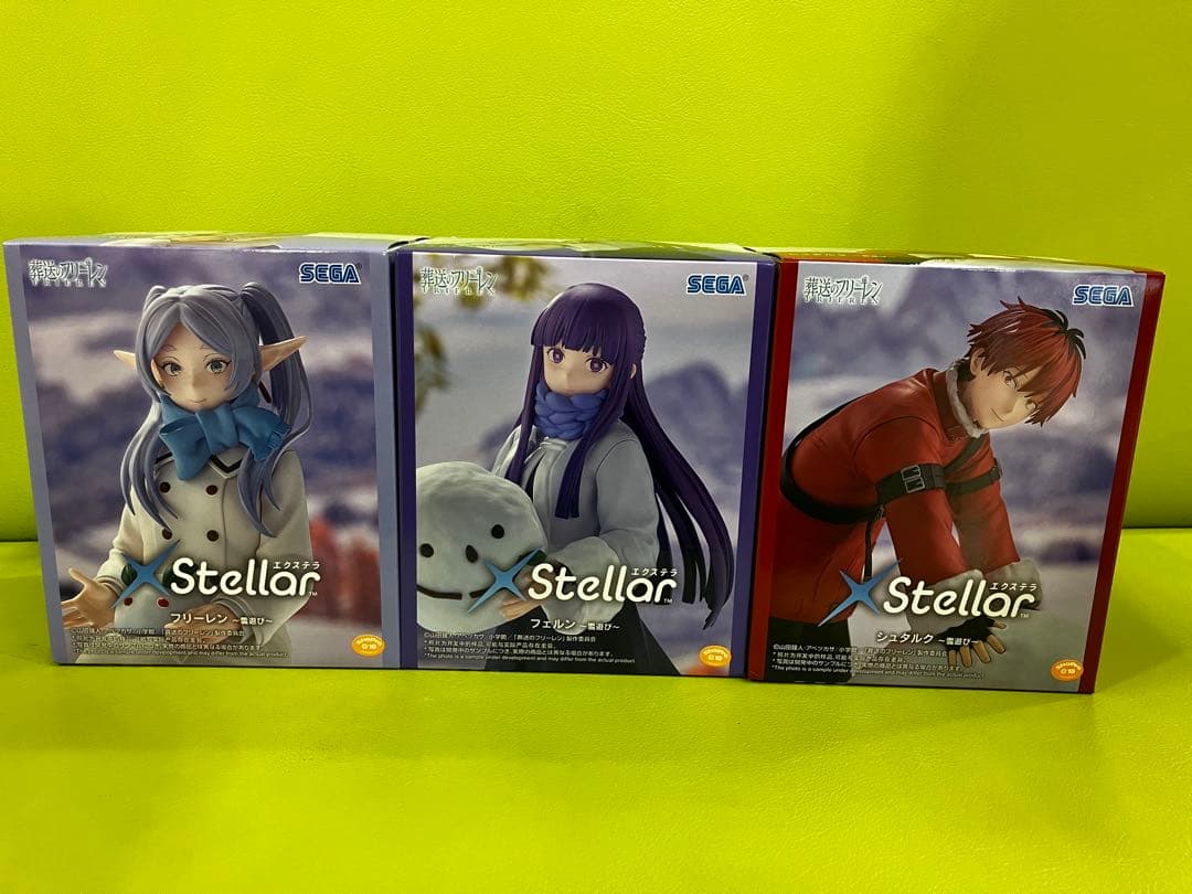 葬送のフリーレン XStellar フリーレン フェルン シュタルク 24体