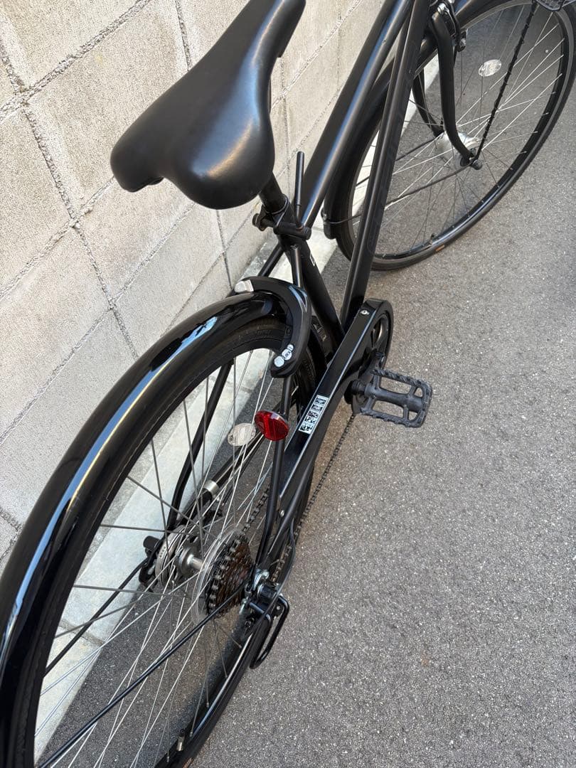 <美品>クロスバイク　BLACK