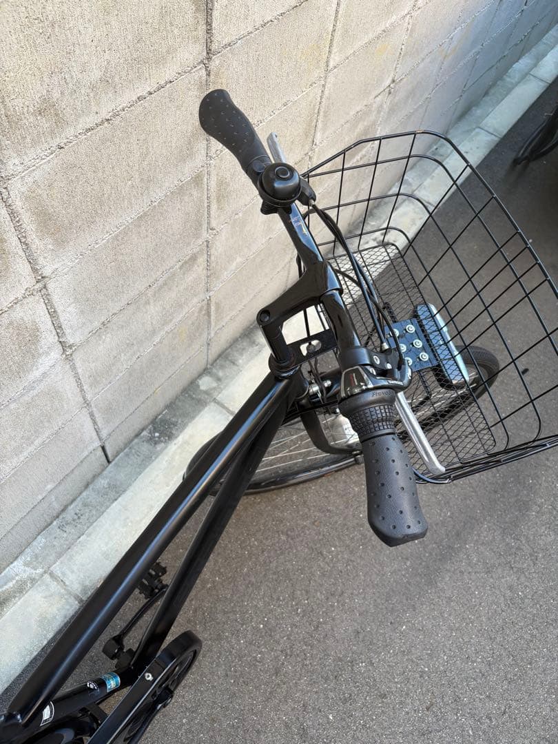 <美品>クロスバイク　BLACK