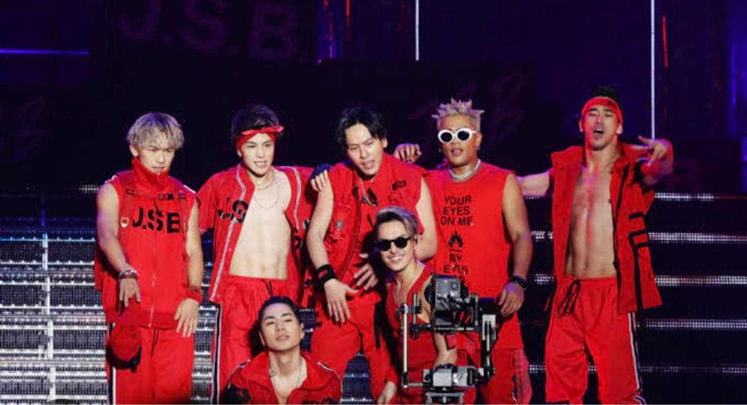 JSB ベースボールシャツ 赤 　L