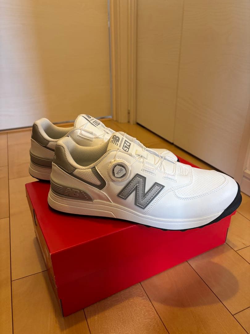 New Balance 574 ホワイト/グレー