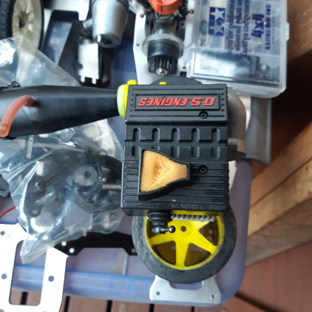 あ*あ様 ジャンク品　京商スーパー10 2台ぶん&OSエンジン 2スピードなど