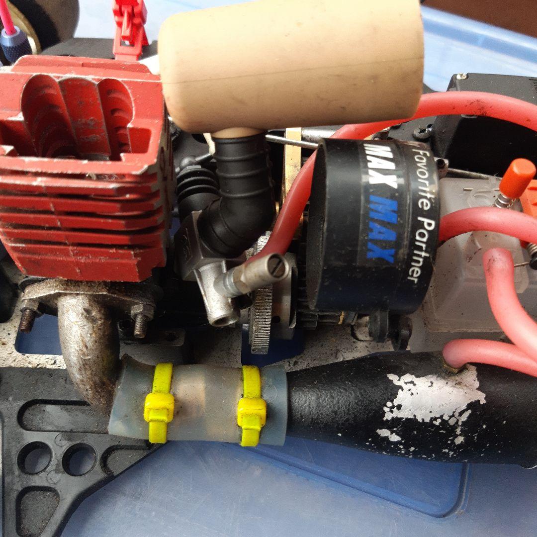 あ*あ様 ジャンク品　京商スーパー10 2台ぶん&OSエンジン 2スピードなど