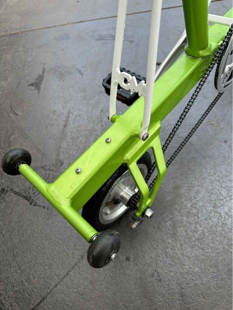 美品 Pacific CARRY ME 折りたたみ自転車 グリーン