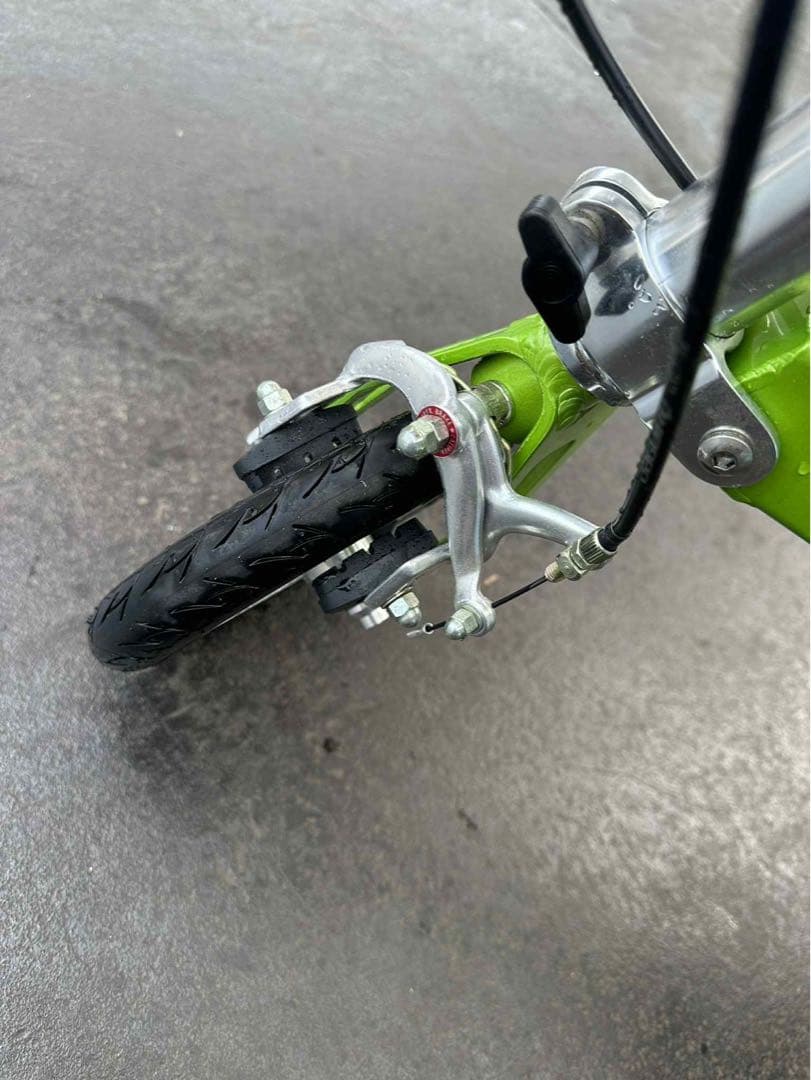 美品 Pacific CARRY ME 折りたたみ自転車 グリーン