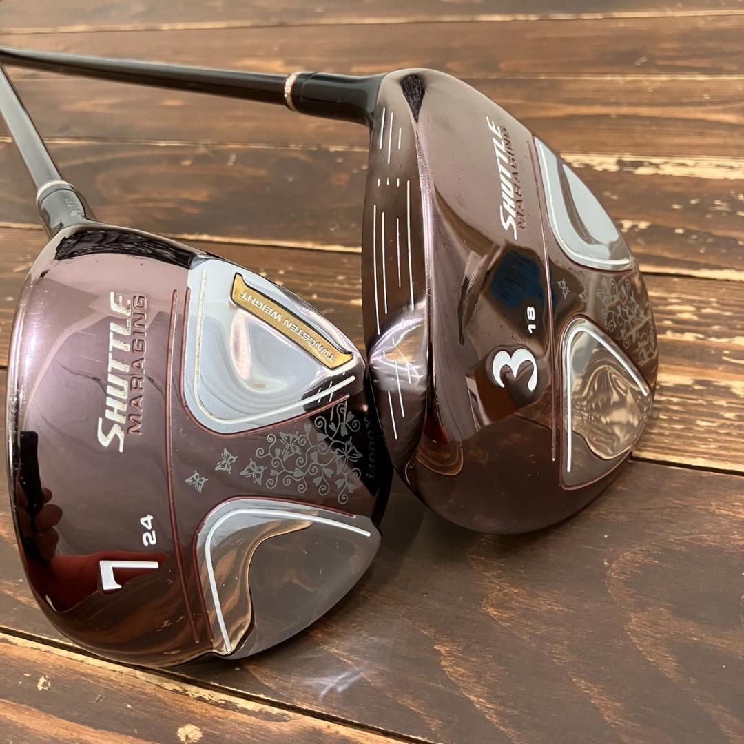 マルマン　シャトル　レディース　フェアウェイウッド　Flex-L　3番　7番