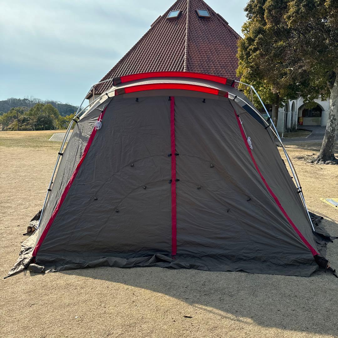 スノーピークリビングシェル＆インナールーム＆グランドシート＆シールドルーフ