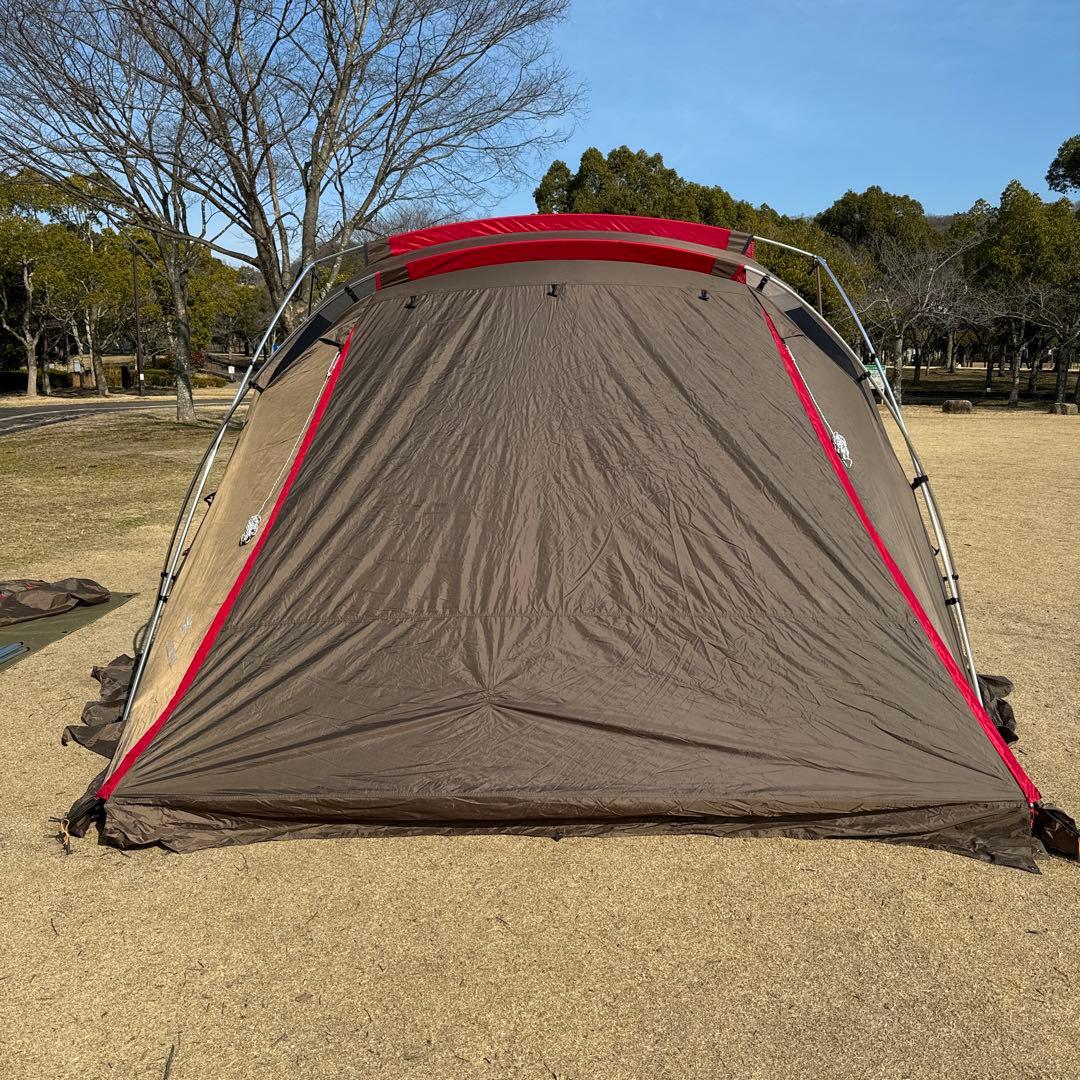 スノーピークリビングシェル＆インナールーム＆グランドシート＆シールドルーフ