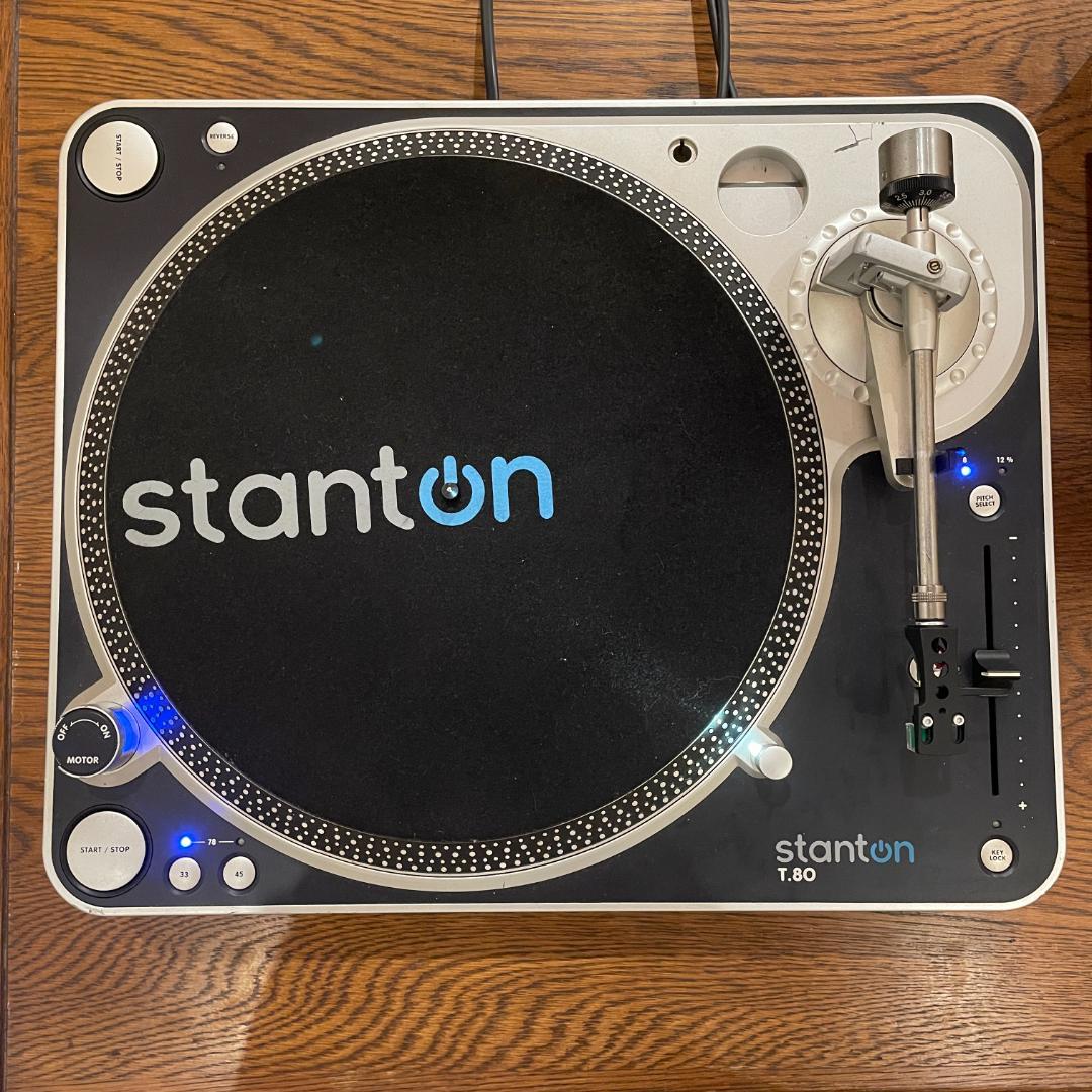 [動作確認済み] Stanton T.80 ターンテーブル