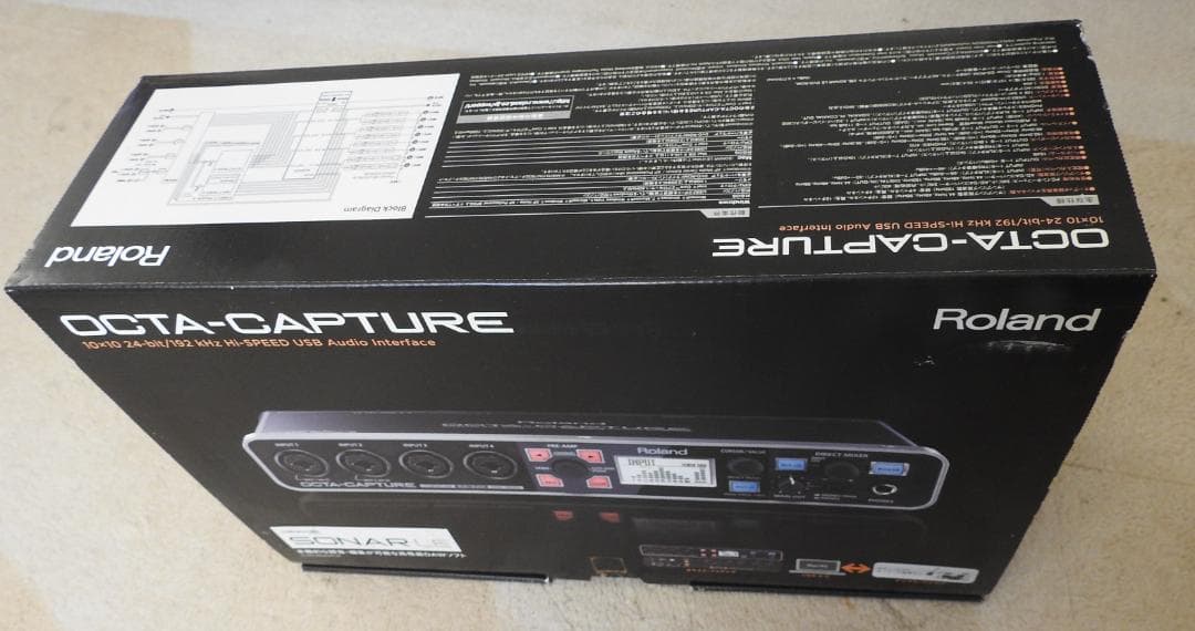 DTM・DAW Roland OCTA-CAPTURE UA-1010
