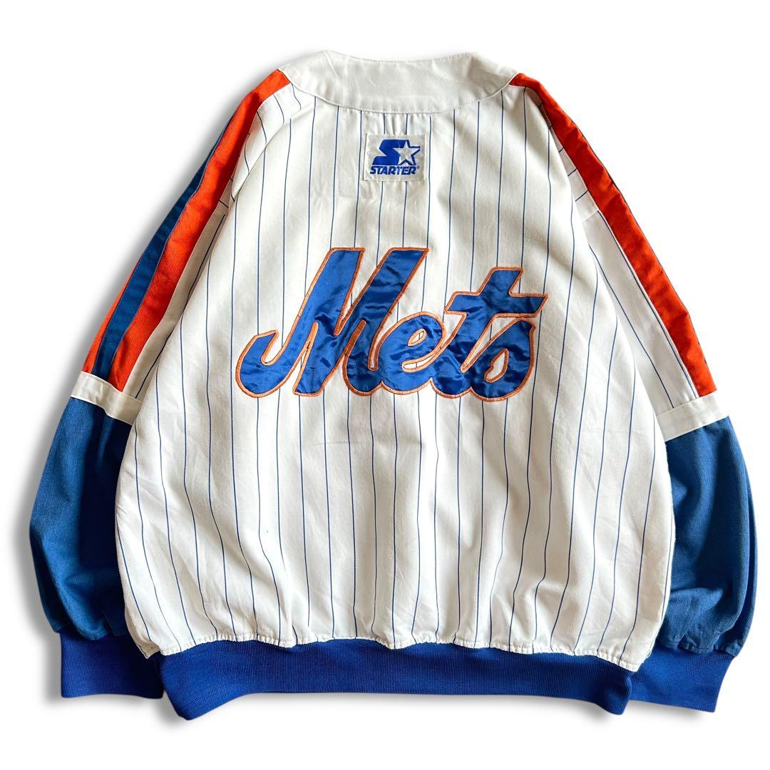 【希少/90s】STARTER ニューヨーク・メッツ プルオーバー ジャージ M
