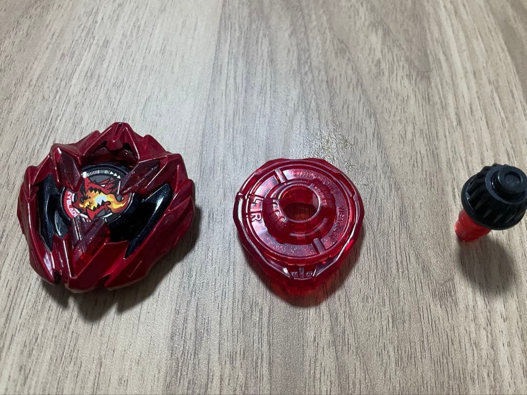 ベイブレードX ドランバスター1-60Aメタルコートレッド 重量級　赤