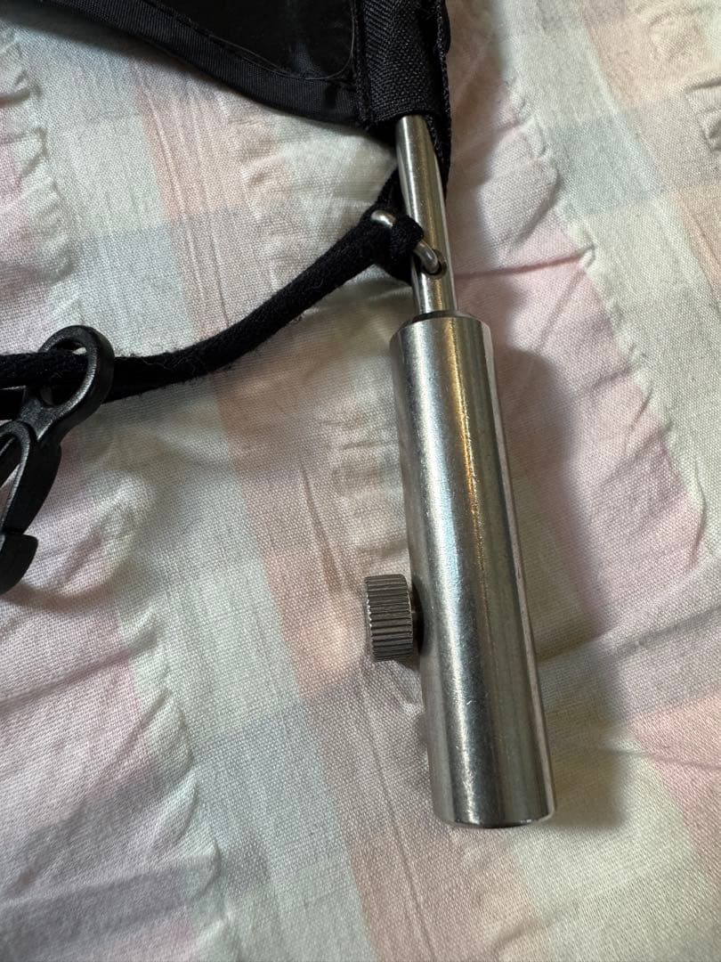 スノーピーク　タープフラッグ　ブラック