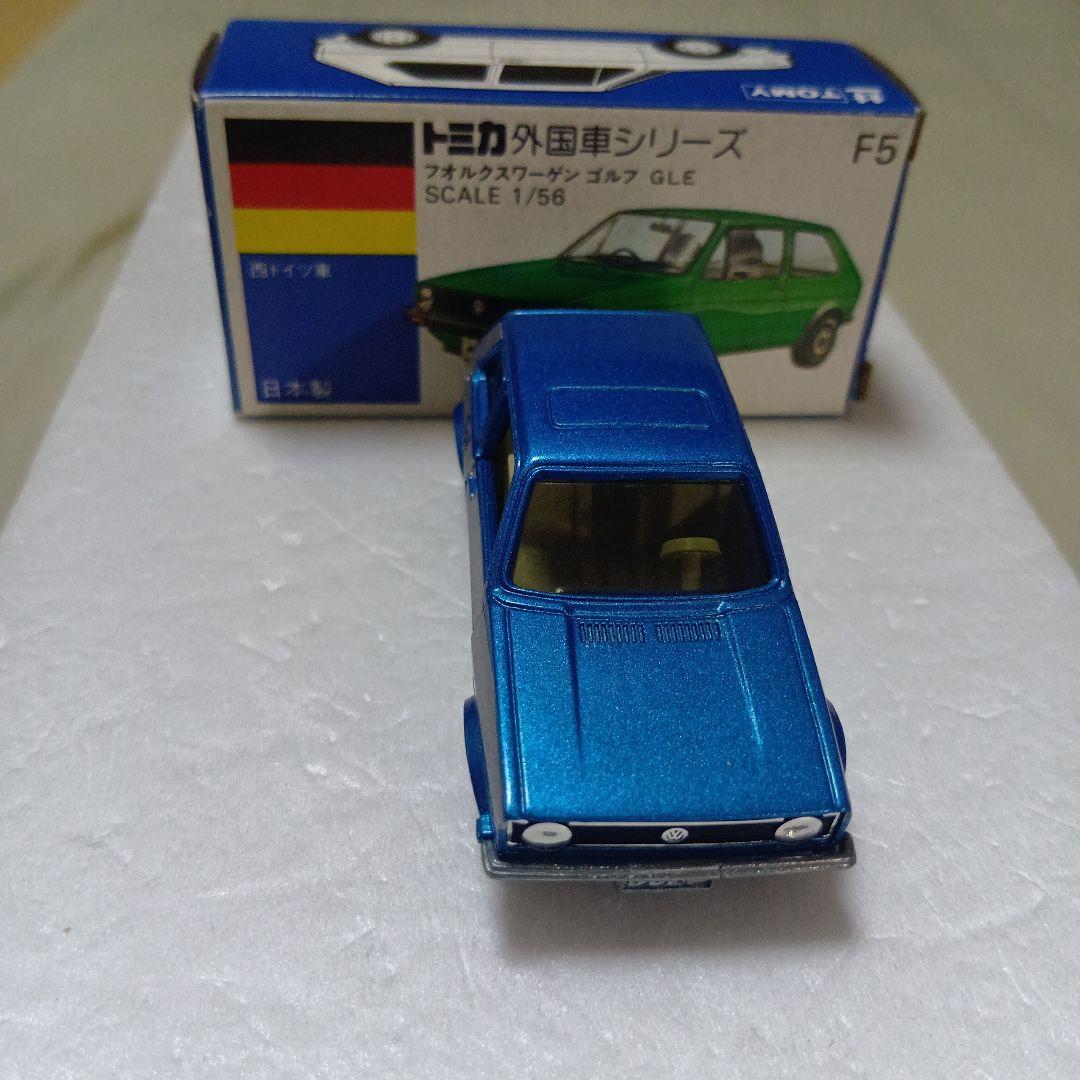 トミカ青箱　フォルクスワーゲン ゴルフ GLE 1/56　日本製　外箱共に極上品