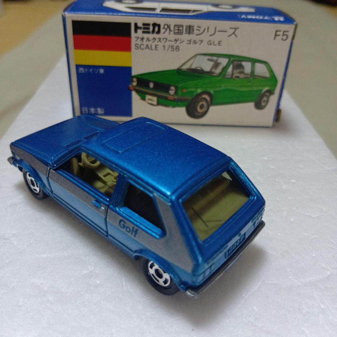 トミカ青箱　フォルクスワーゲン ゴルフ GLE 1/56　日本製　外箱共に極上品