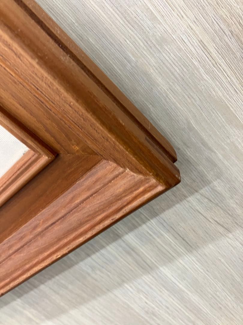 岩下正芙美 油彩画 水戸街道の民家