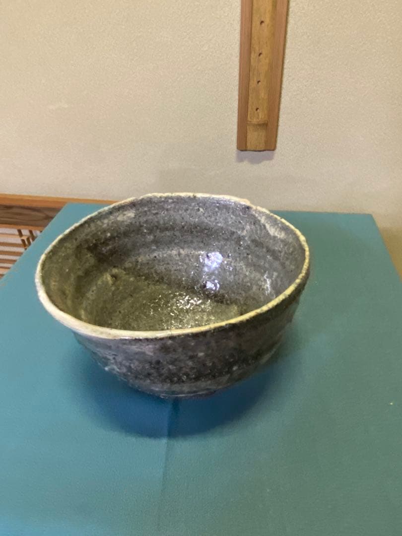 【本日限定】茶道具/陶芸家 鯉江良二『茶盌 』共箱　工芸品 アンティーク
