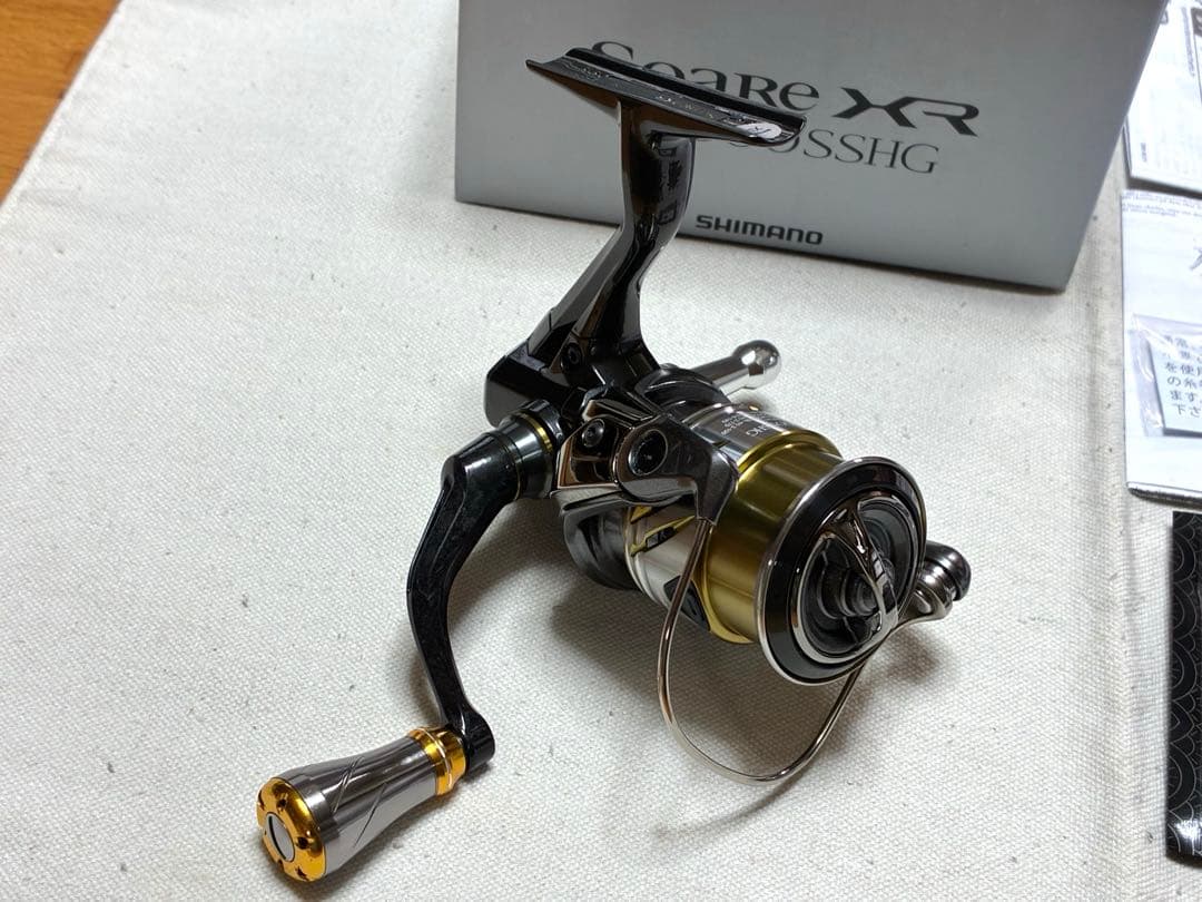 【極美品】シマノ リール 25ソアレXR C2000SSHG 【カスタム品】