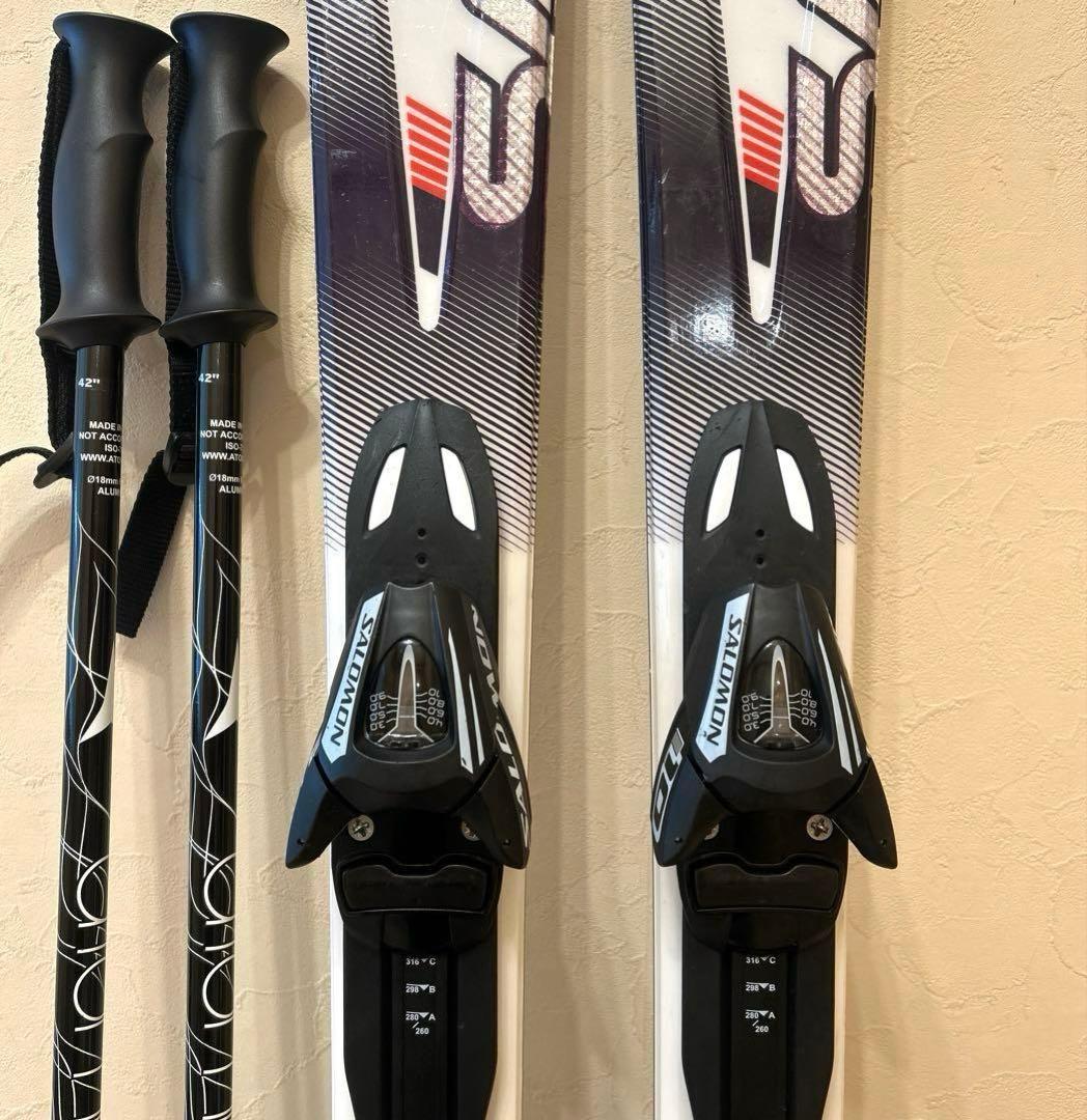 ◾️カービングスキーセット　板144㎝　ブーツ25.5㎝ メンズ用　レディース用