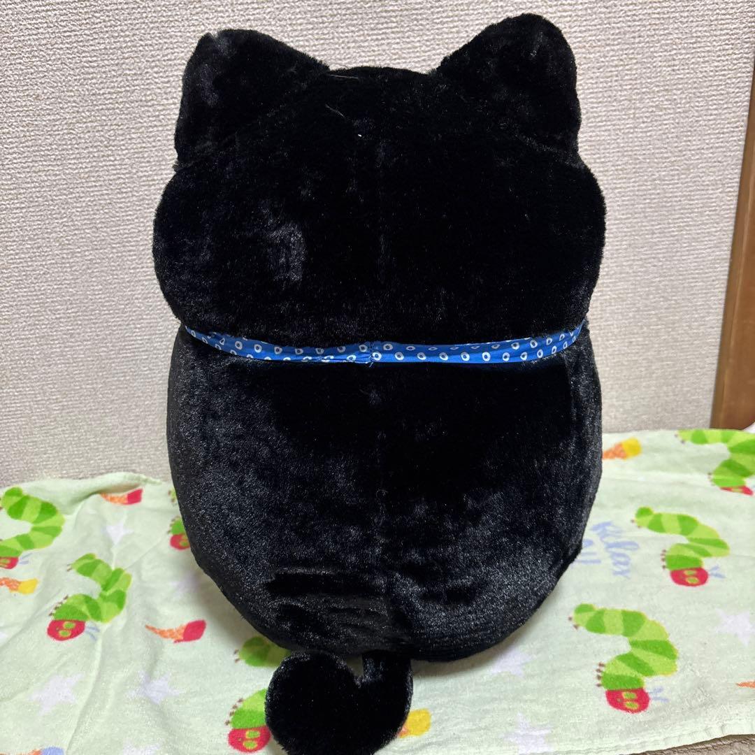 ひげまんじゅう 招き猫弐 BIG 鯛もち 黒豆 プライズ 猫 ぬいぐるみ