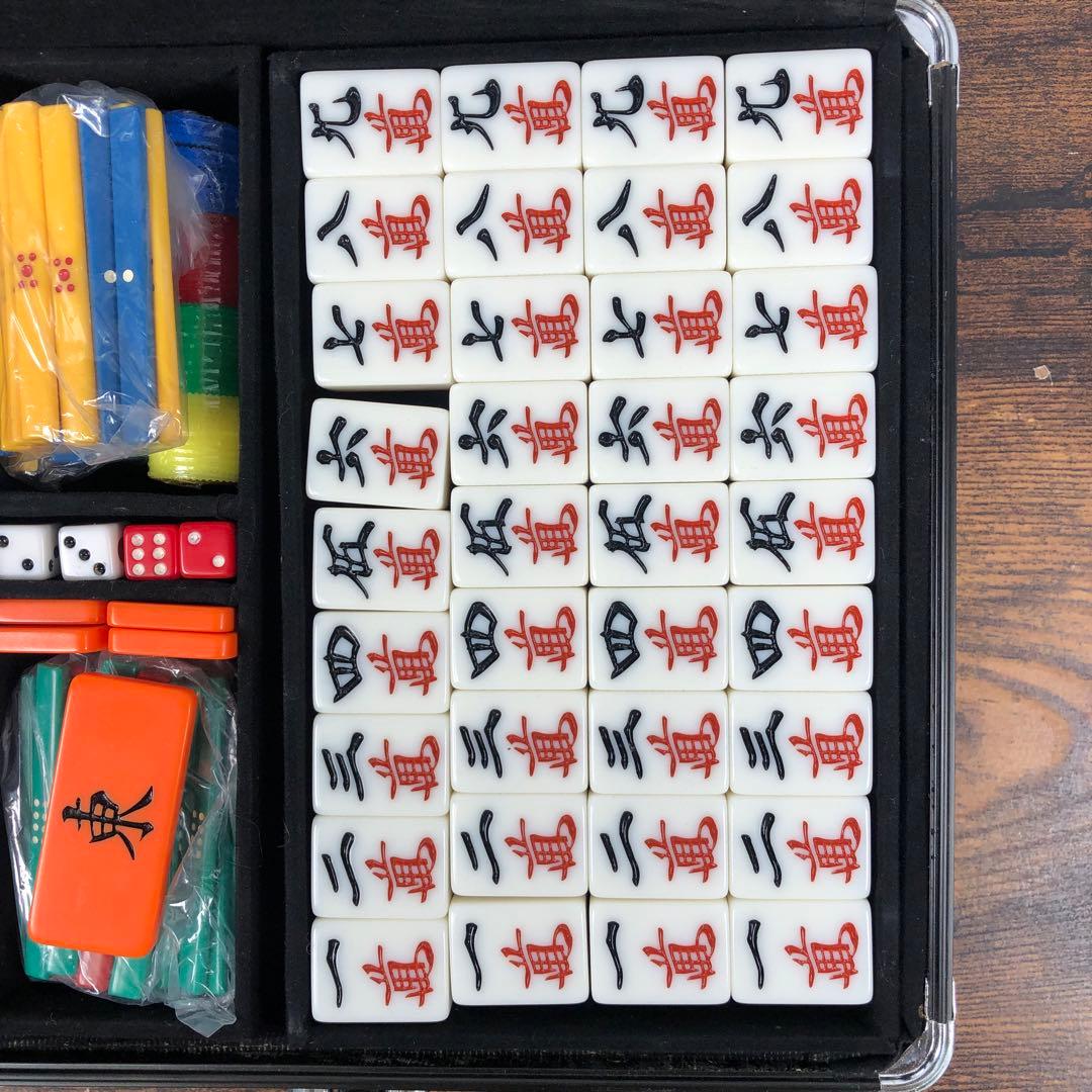 美品 麻雀牌 般若 28mm牌 イエロー 廃盤