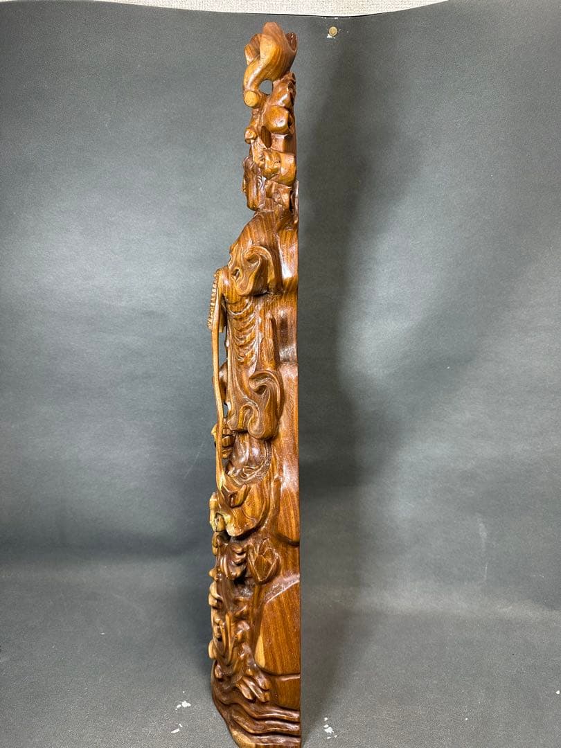 绿檀　白檀　観音　木彫り　仏教美術　仏像 骨董 木像　木製　仏教　密教　置物