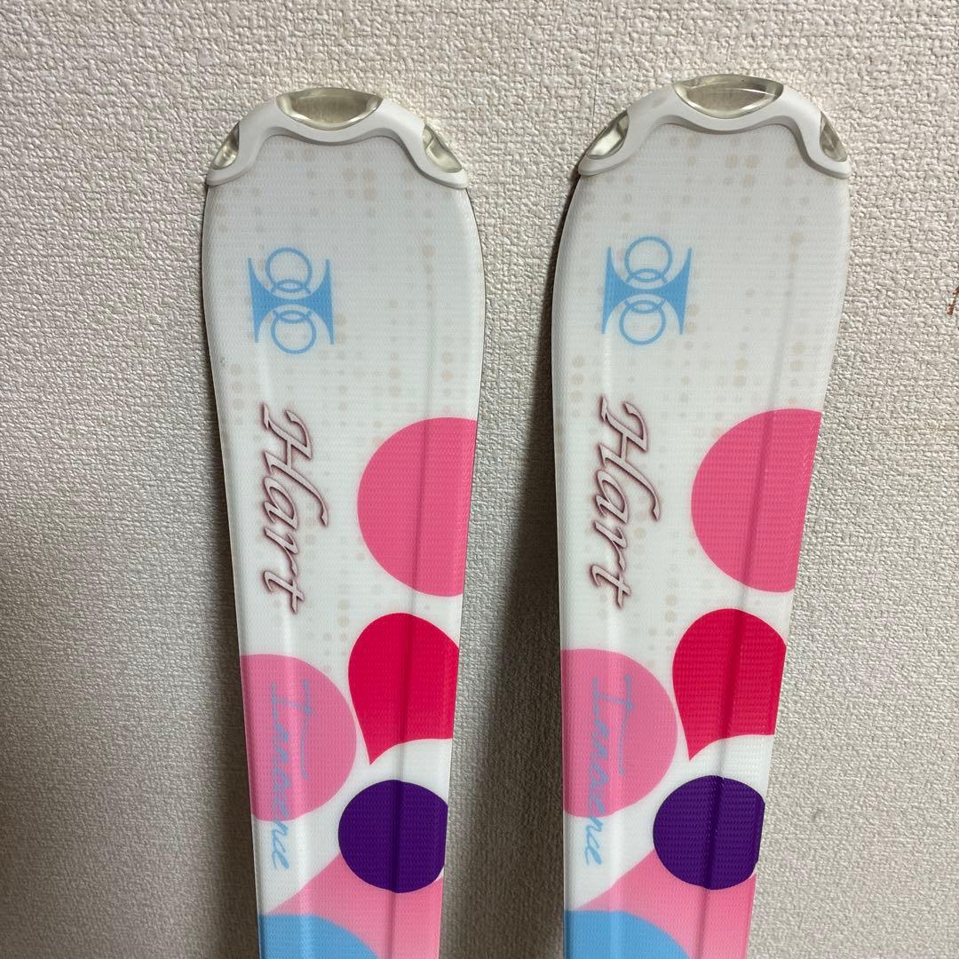 Hart スキー板 カラフルドットデザイン