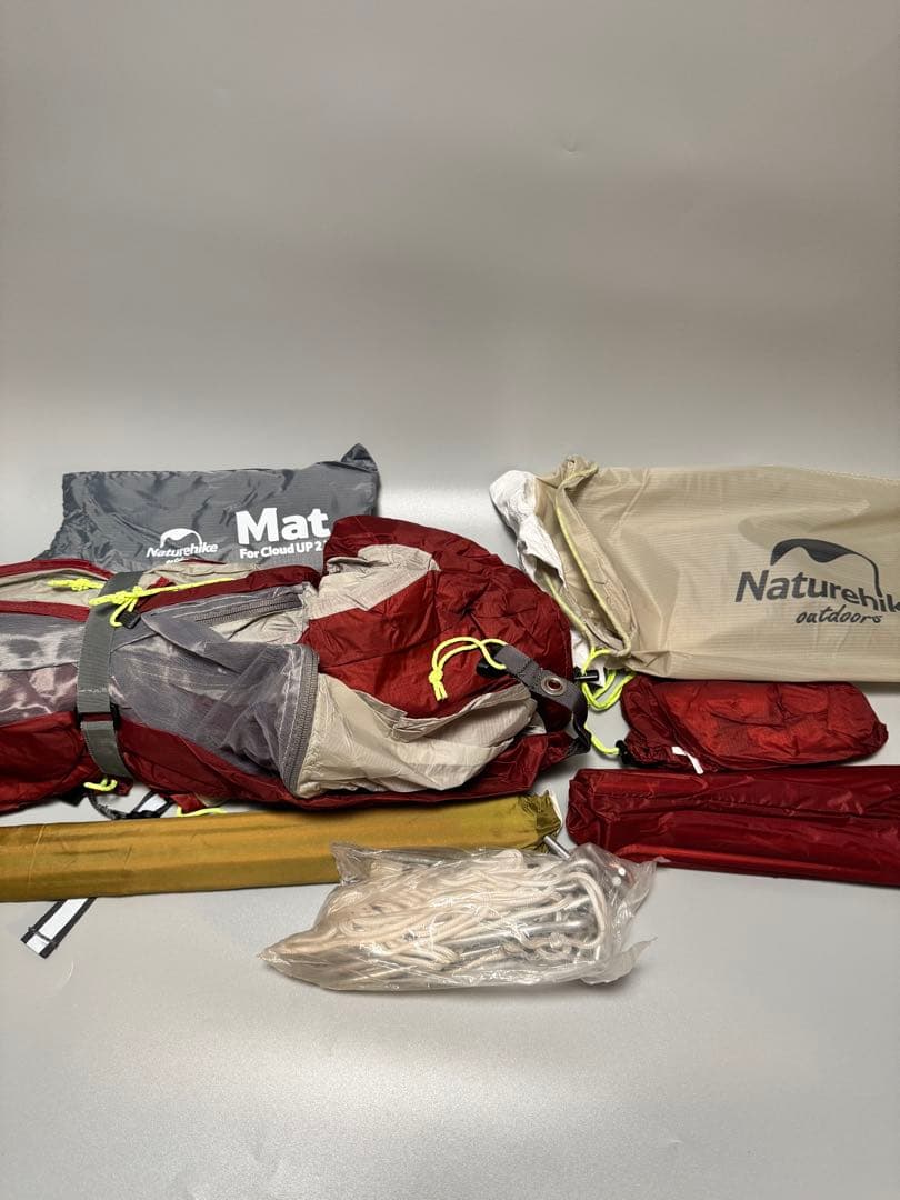 Naturehike 2人用 テント（専用グランドシート付）　おまけ付き