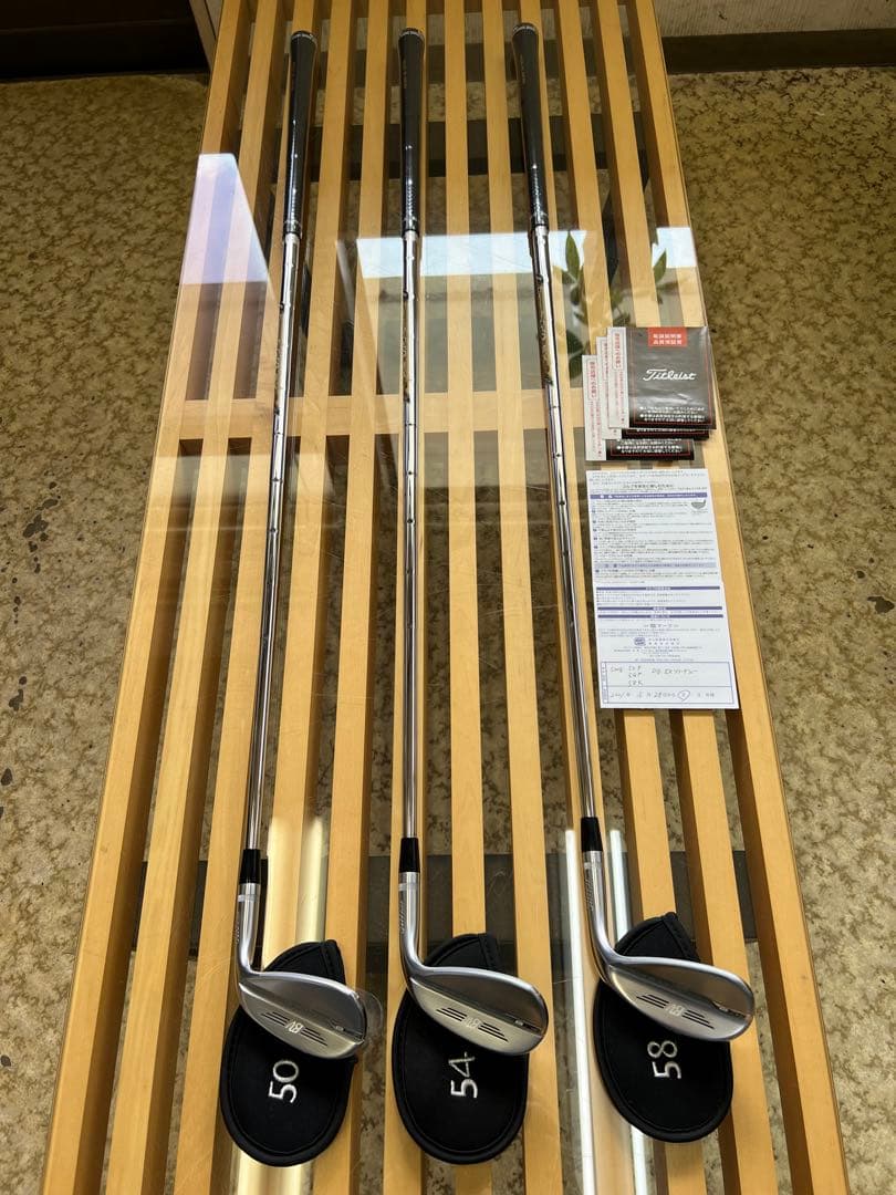 タイトリスト　ボーケイ　ウェッジ　SM8 3本セット　新品