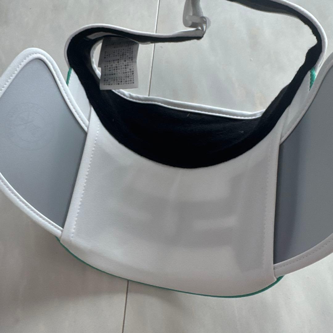 マークアンドロナ ホワイト バイザー