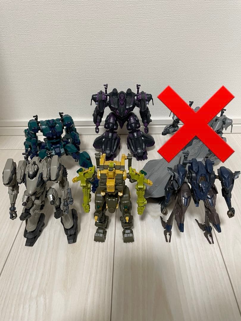 30mm ARMORED CORE VI 素体まとめ