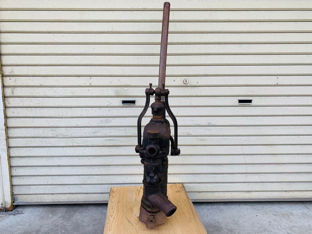 津田式 ケーボー号 手押し 井戸 ガチャポンプ 和庭園 レトロ ヴィンテージ