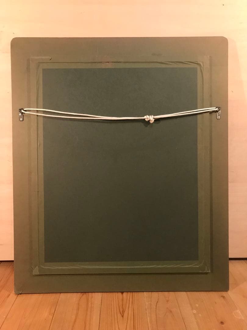 クリムト　「水蛇Ⅰ」　ジークレー＋シルクスクリーン金箔加工　サイン無し