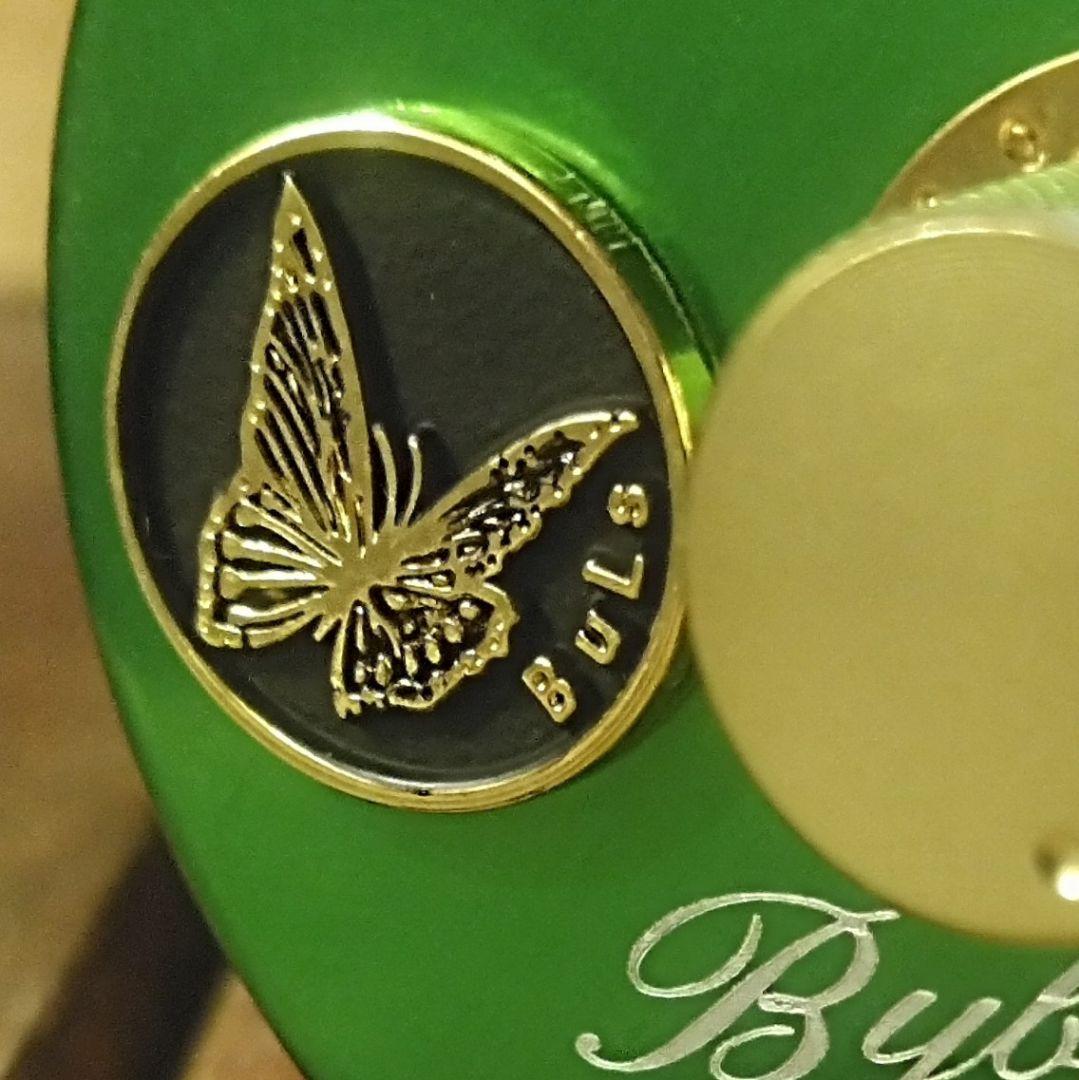 丸型ベイトリール BULS1510C 右ハンドル グリーン・ゴールド