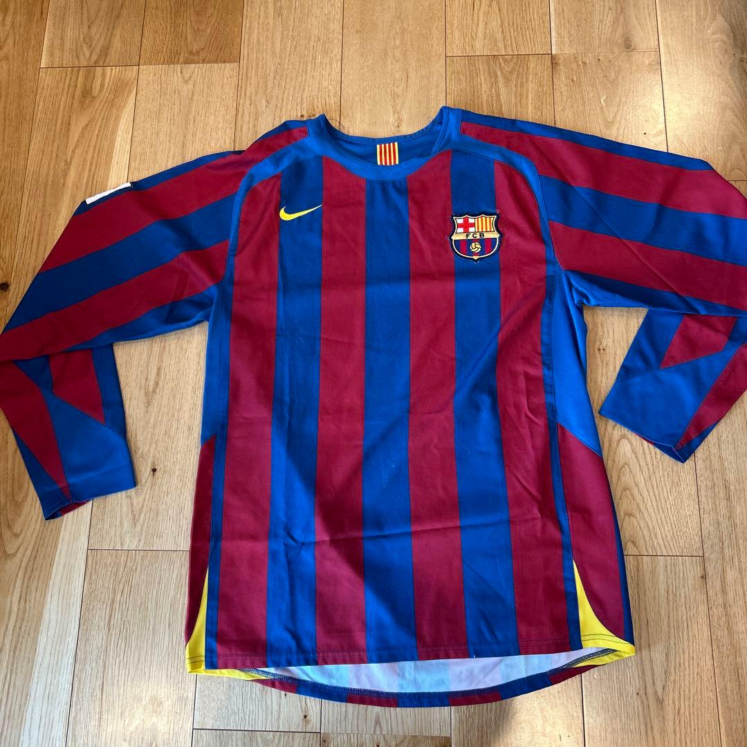 NIKE ナイキ FCバルセロナ 長袖 ユニフォーム 05/06