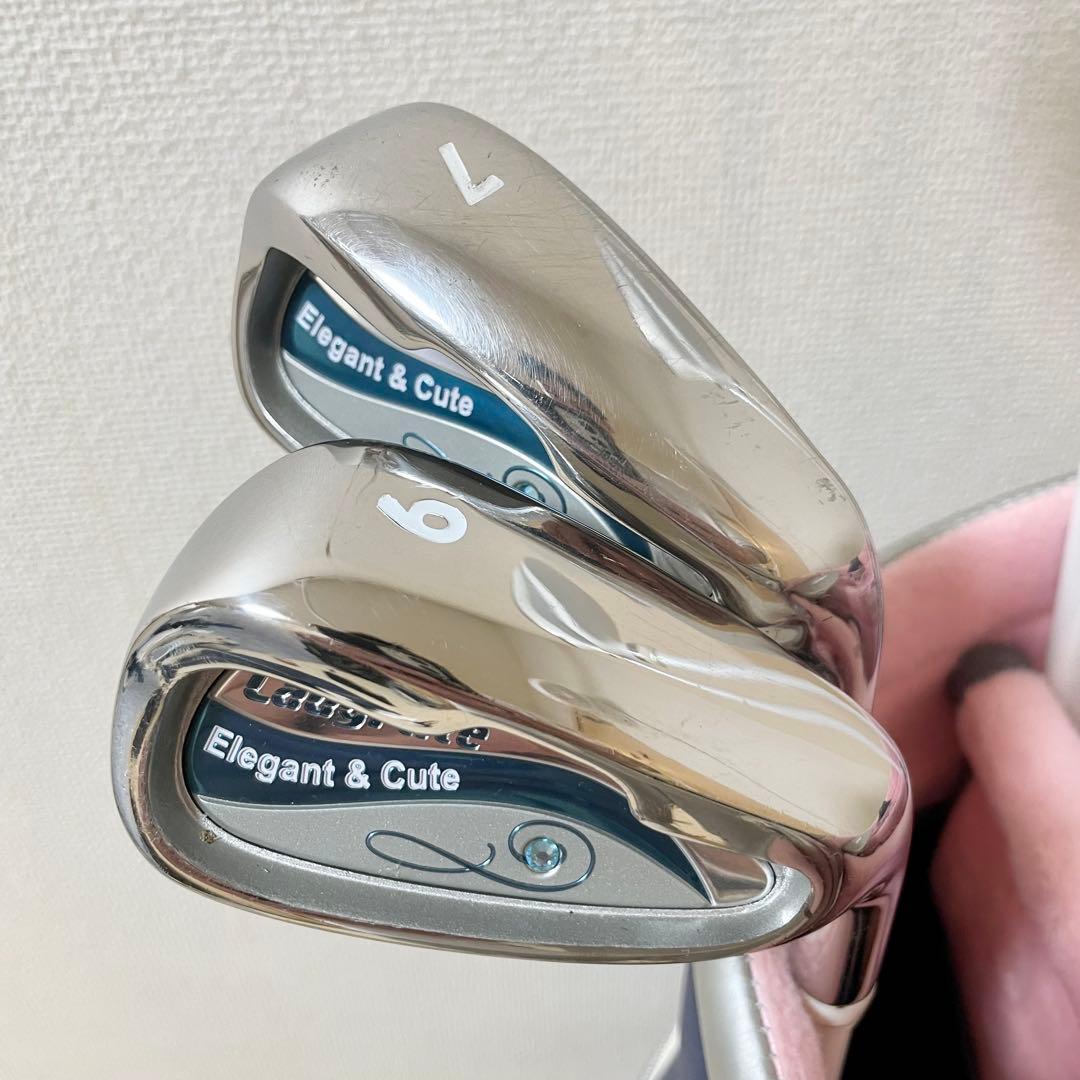 LadyFlite レディース ゴルフ ハーフセット　フレックスL 8本