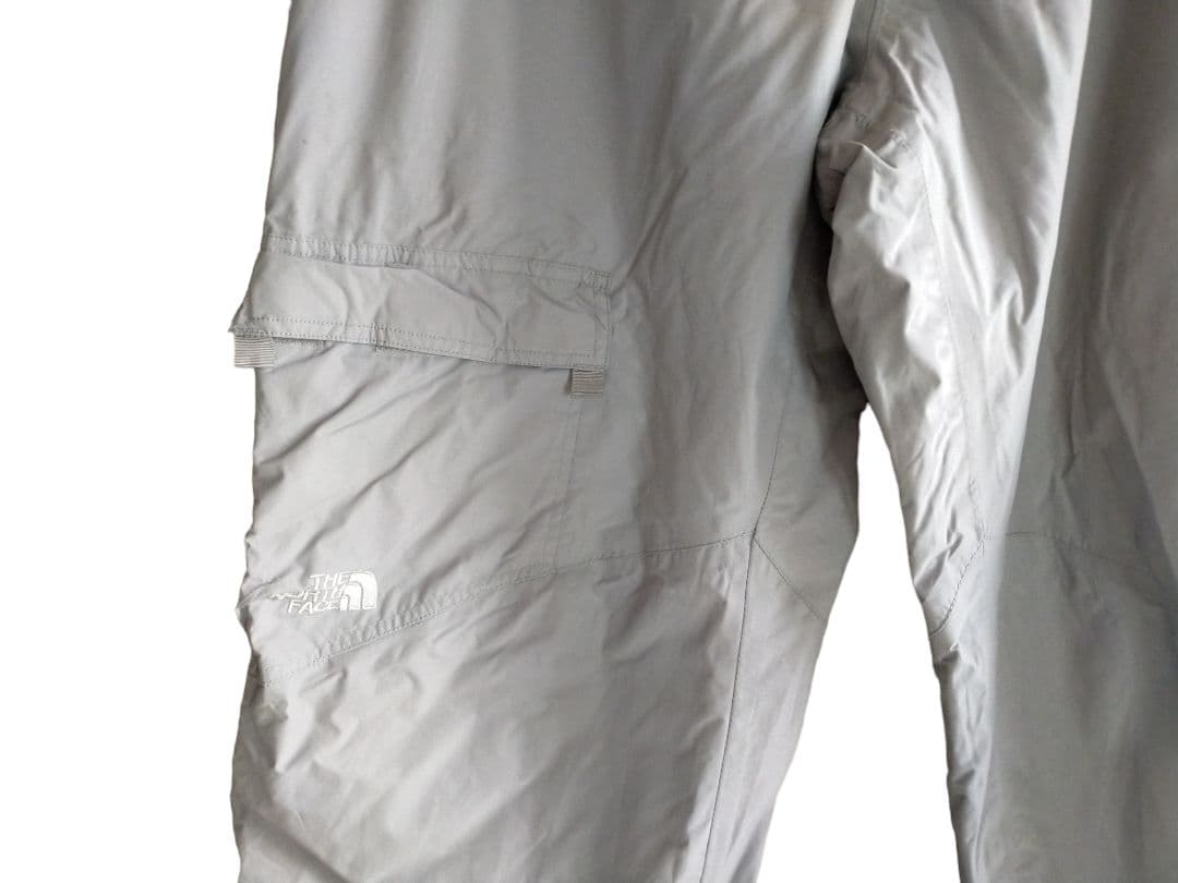【高機能】US ノースフェイス HYVENT スノーボード パンツ グレー L