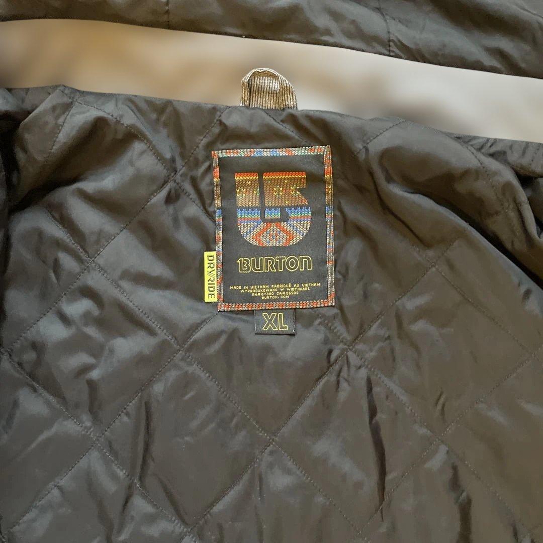 BURTON グレー フード付き スノーボード ウェアー Size/ XL