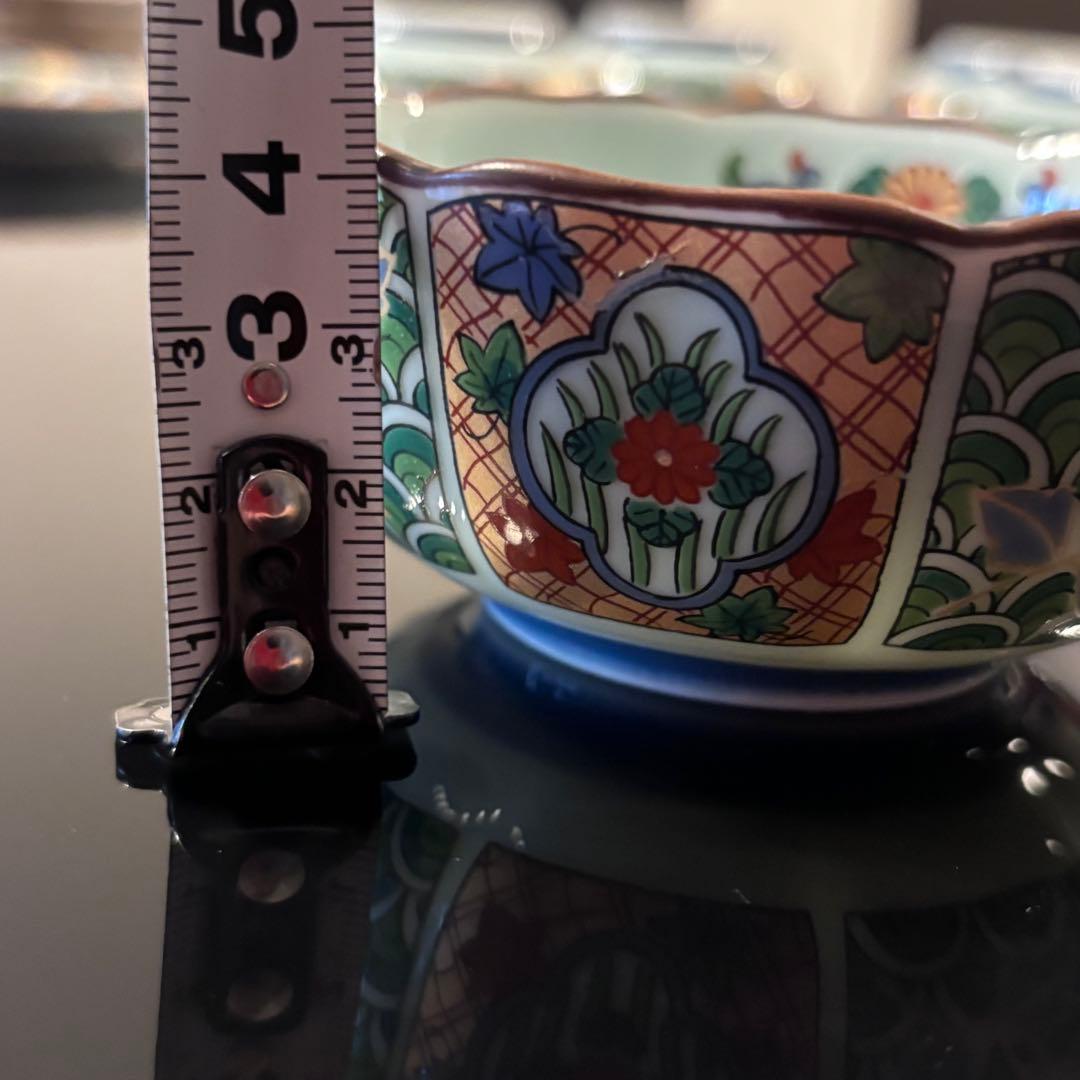 【未使用】有田焼 西雲 小鉢5個小皿5枚 鍋島 伊万里