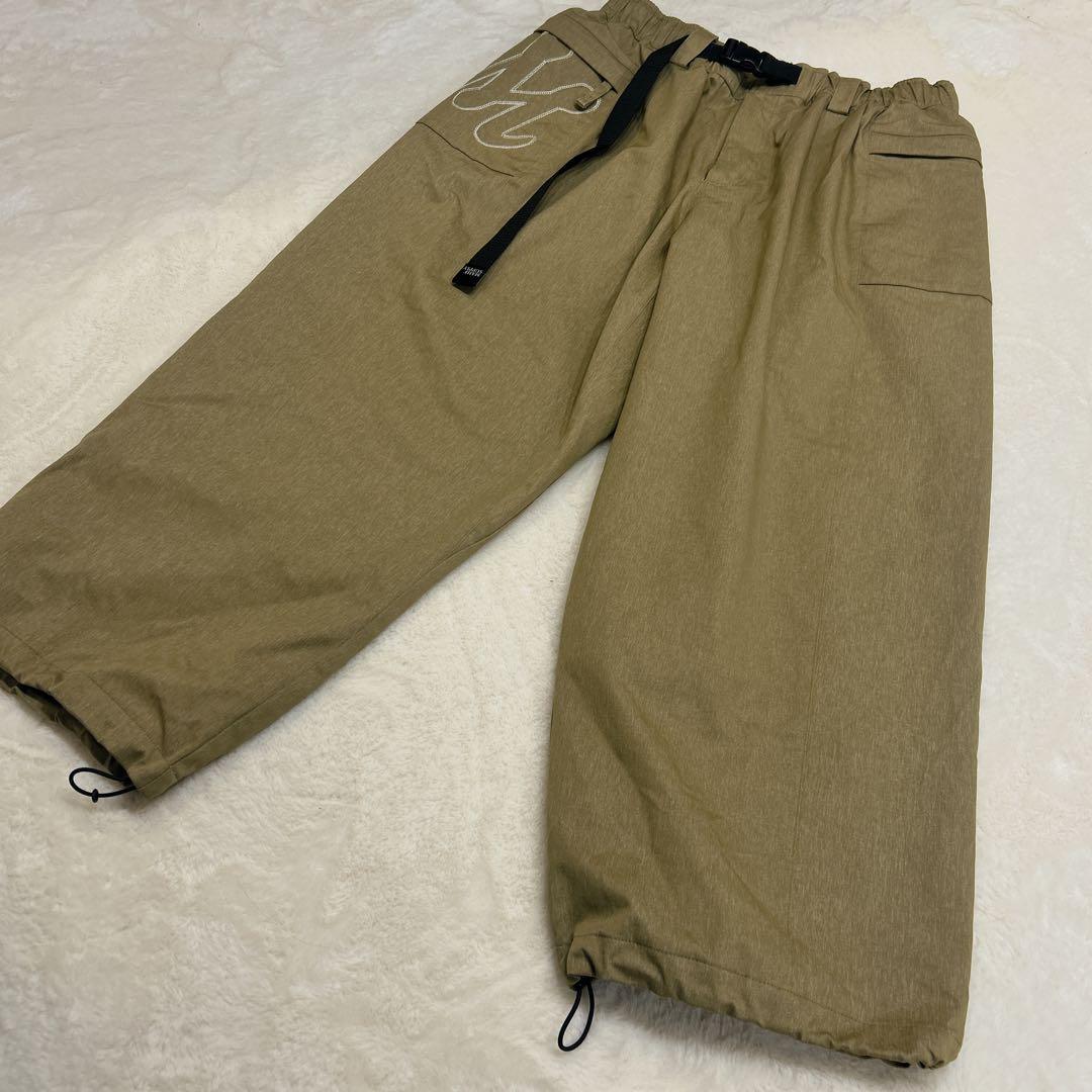 【極美品】MAHF SUPPLY スノーボード　パンツXXL カーキ
