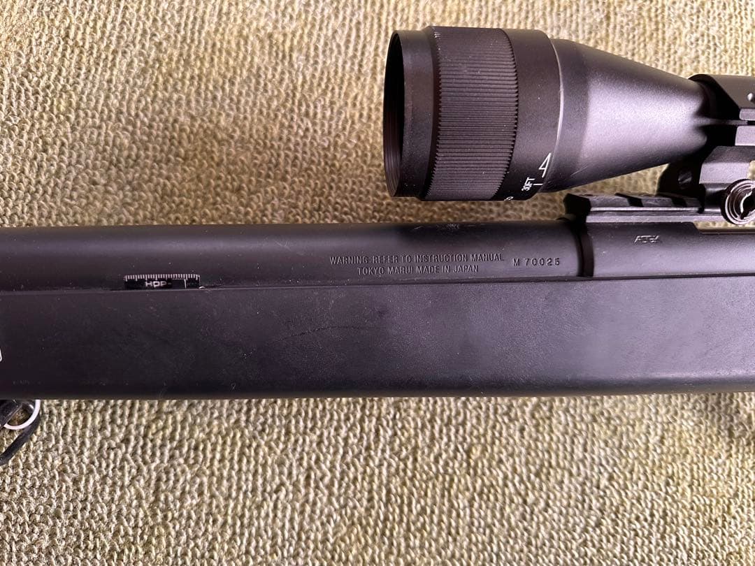 東京マルイVSR-10 エアコッキングライフル マルイ製スコープ付き
