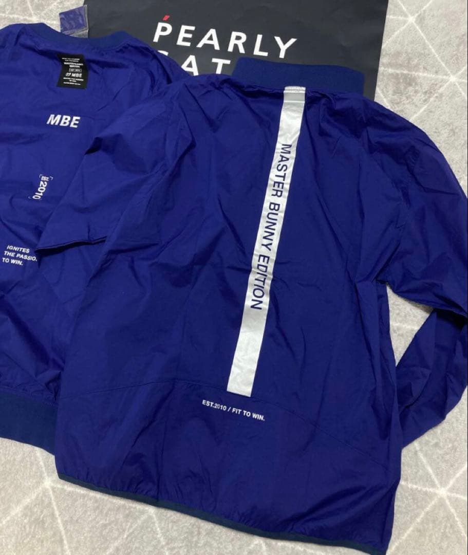 新品 マスターバニー 撥水ACコーティング ツインスニード(7)サイズ3L/青