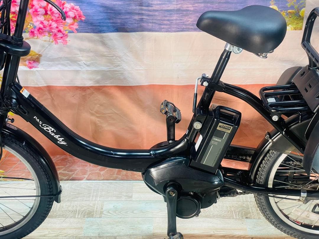 人気モデル！パスバビー12AH⭐️ヤマハ子供乗せ電動アシスト自転車Y3274